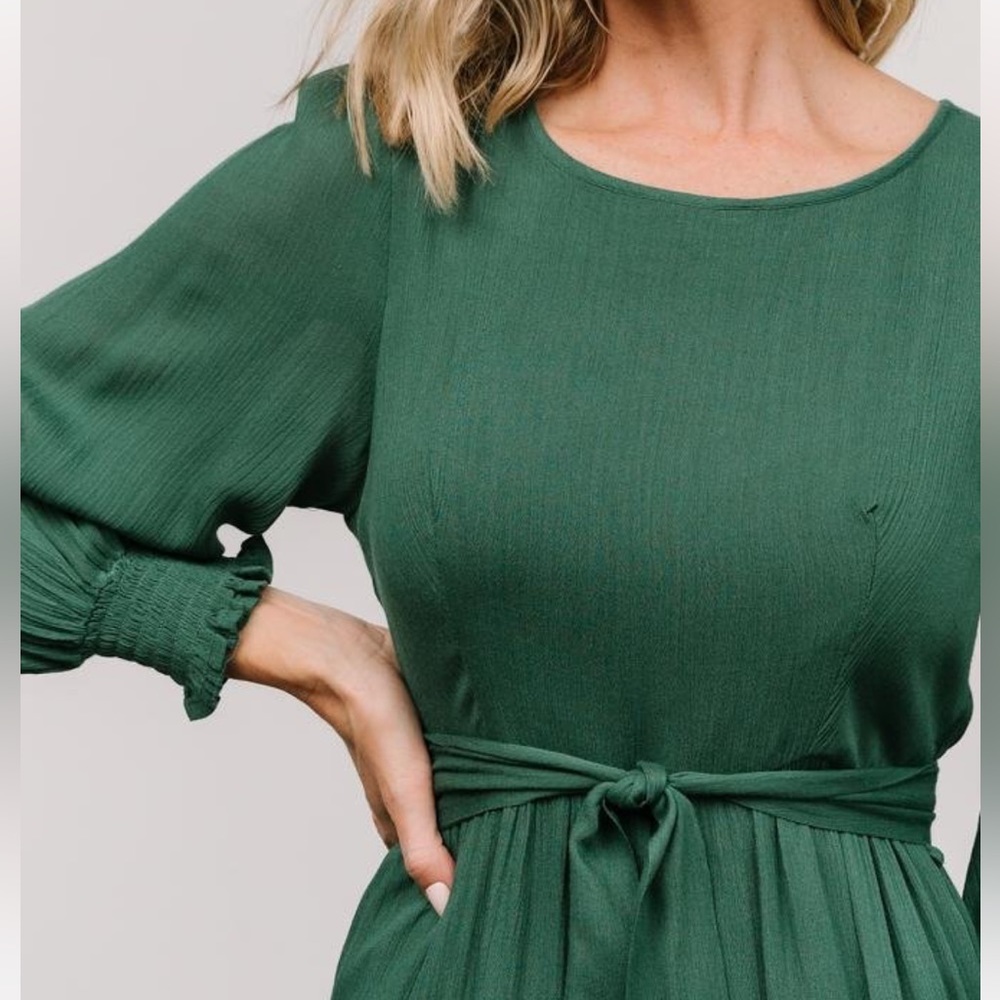 Baltic Born- Colbie Tiered Maxi Dress- green XL